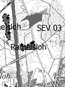 Tab. 48: Vorranggebiet Windenergienutzung SEV 03 - Ramelsloh VRG SEV 03 - Ramelsloh Gemeinde: Einheitsgemeinde Seevetal Größe: 10,0 ha voraussichtlich mögliche Anlagenzahl: 2 WEA sonstiges: