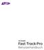 Fast Track Pro Benutzerhandbuch