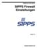 SIPPS Firewall Einstellungen