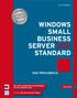 WINDOWS SMALL BUSINESS SERVER 2011 STANDARD