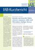 IAB Kurzbericht. Aktuelle Analysen aus dem Institut für Arbeitsmarkt- und Berufsforschung. Berufsausbildung in Deutschland