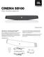 CINEMA SB100 Aktiver Soundbar-Lautsprecher