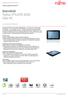 Datenblatt Fujitsu STYLISTIC Q550 Slate-PC