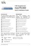 USB Dongleserver myutn-800 Quick Installation Guide