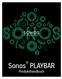 Sonos PLAYBAR. Produkthandbuch