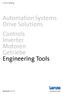 Automation Systems Drive Solutions Controls Inverter Motoren Getriebe Engineering Tools