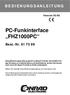 PC-Funkinterface FHZ1000PC