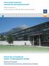 University of Innsbruck School of Management (UISM) Diploma Program International Economics and Business Studies