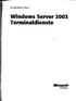 Windows Server 2003 Terminaldienste