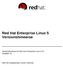 Red Hat Enterprise Linux 5 Versionshinweise