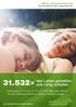 das Leben genießen 31.532 und ruhig schlafen Vorsorgen für 31.532 und noch mehr Tage des Lebens: mit den maßgeschneiderten Merkur Versicherungen