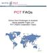 PCT FAQs. Schutz Ihrer Erfindungen im Ausland: Häufig gestellte Fragen zum PCT (Patent Cooperation Treaty)