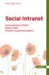 Frank Wolf (Hrsg.) Social Intranet. Kommunikation fördern Wissen teilen Effizient zusammenarbeiten