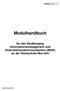 Modulhandbuch. für den Studiengang Informationsmanagement und Unternehmenskommunikation (IMUK) an der Hochschule Neu-Ulm