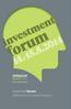 investmentforum Treffpunkt für Institutionelle Investoren