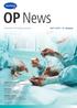 OP News. Heft 1 / 2015 12. Jahrgang. Zeitschrift für OP-Personal und Ärzte