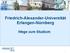 Friedrich-Alexander-Universität Erlangen-Nürnberg. Wege zum Studium