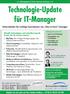 Technologie-Update für IT-Manager