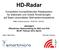 HD-Radar. Kompaktes hochauflösendes Radarsystem für stationäre und mobile Anwendungen auf Basis verschalteter Mehrantennensysteme