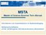 MSTA Master of Science Summer Term Abroad