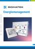 Energiemanagement. 8100000034 Copyright 07/2014 by SIGMATEK GmbH & Co KG Technische Änderungen und Ergänzungen vorbehalten.