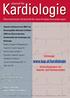 www.kup.at/kardiologie Homepage: Online-Datenbank mit Autoren- und Stichwortsuche Journal für Kardiologie 2007; 14 (5-6), 132-140