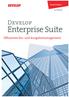 www.develop.de Develop Enterprise Suite Effizientes Ein- und Ausgabemanagement