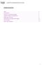smartportal Benutzerhandbuch für Kunden Inhaltsverzeichnis