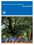 Millenniums-Entwicklungsziele Bericht 2014. asdf VEREINTE NATIONEN