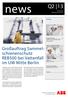 news Großauftrag Sammelschienenschutz REB500 bei Vattenfall im UW Mitte Berlin Inhalte Newsletter Netzautomatisierung