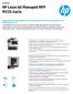 HP LaserJet Managed MFP M725-Serie