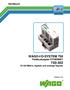 WAGO-I/O-SYSTEM 750 Feldbuskoppler ETHERNET 750-352 10/100 Mbit/s; digitale und analoge Signale. Handbuch. Version 1.4.0