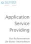 Application Service Providing