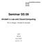 Seminar SS 09 Amdahl`s Law and Cloud-Computing