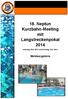 18. Neptun Kurzbahn-Meeting mit Langstreckenpokal 2014