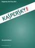 Kaspersky Anti-Virus 2012 Benutzerhandbuch