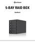 5-BAY RAID BOX. Handbuch