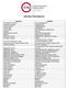 CISA Exam Terminology List