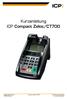 Kurzanleitung ICP Compact Zelos/CT700