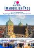 19. - 21. Februar 2016 Augsburg im Mittelpunkt der Immobilienbranche