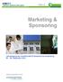 Marketing & Sponsoring