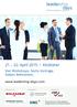leadership days 21. - 22. April 2015 Kitzbühel Vier Workshops. Sechs Vorträge. Sieben Referenten. www.leadership-days.com think.business.
