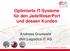 Optimierte IT-Systeme für den JadeWeserPort und dessen Kunden Andreas Grunwald dbh Logistics IT AG