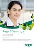 Sage 30 (Winway Z) Installationsanleitung Installation du logiciel Installazione