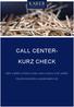 CALL CENTER- KURZ CHECK