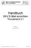 Handbuch SKV E-Mail einrichten Thunderbird 3.1