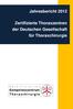Jahresbericht 2012. Zertifizierte Thoraxzentren der Deutschen Gesellschaft für Thoraxchirurgie