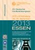 23. Deutscher Hautkrebskongress. ADO-Jahrestagung 26. 28. September. www.ado-kongress.de PROGRAMM