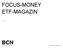 FOCUS-MONEY ETF-MAGAZIN. a hubert burda media company