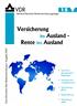 VDR. Verband Deutscher Rentenversicherungsträger. Eine Information Ihrer Rentenversicherung Ausgabe 2003. Zwischen-/ Überstaatliche Regelungen
